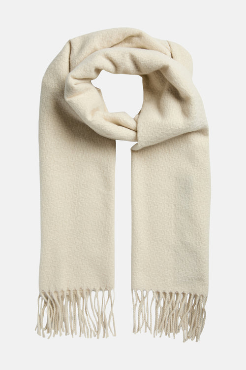 Wintersjaal wit - PIECES®