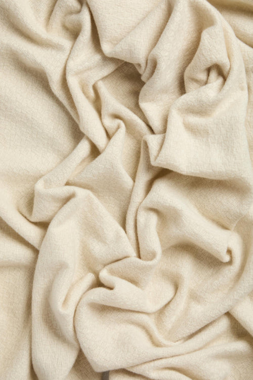 Wintersjaal wit - PIECES®