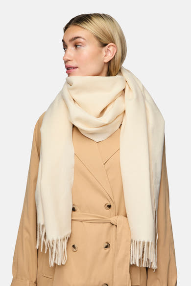 Echarpe beige - PIECES®