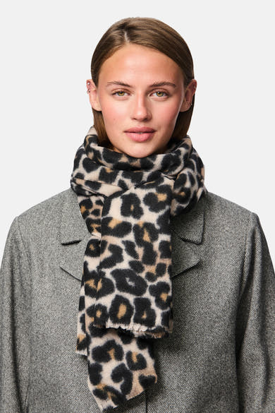 Wintersjaal zwart - PIECES®