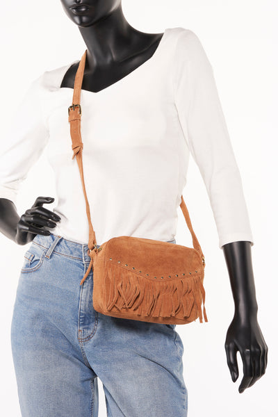 Sac à bandoulière Brun - PIECES®