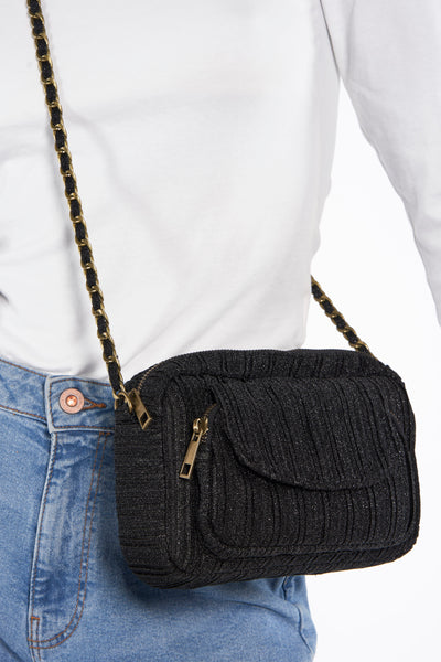 Sac à bandoulière Noir - PIECES®