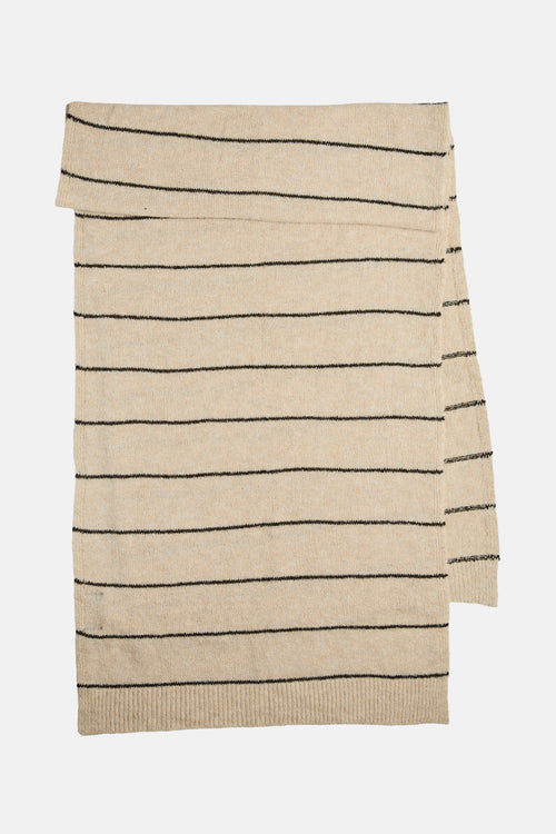 PCNORMA LONG STRIPE SCARF NOOS BC