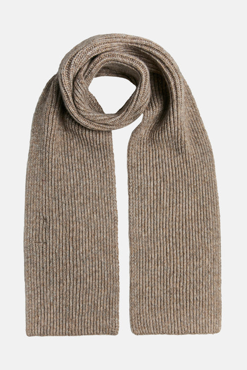 Wintersjaal bruin - PIECES®