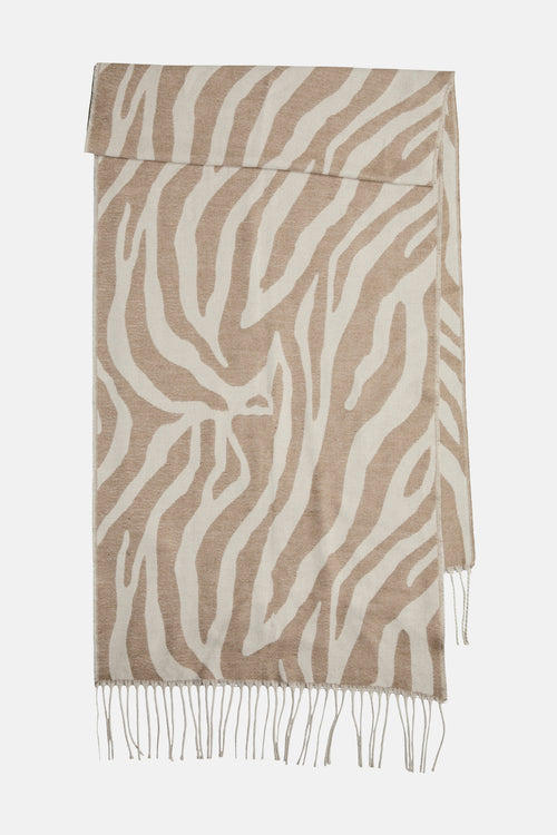 Wintersjaal beige - PIECES®