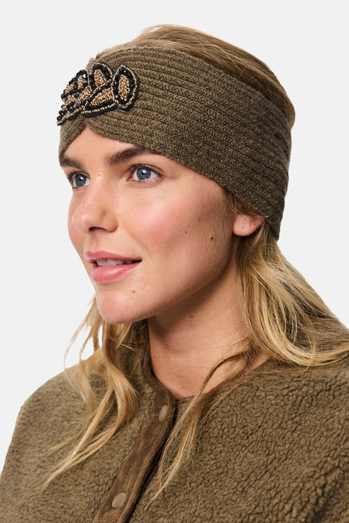 Bonnet brun - PIECES®