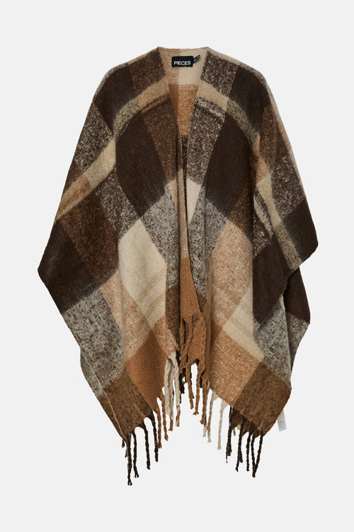 Poncho - bruin