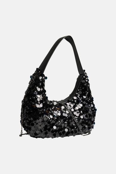 Sac à bandoulière noir - PIECES®