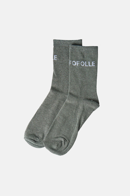 Chaussettes vert - PIECES®
