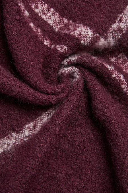 Echarpe rouge - PIECES®