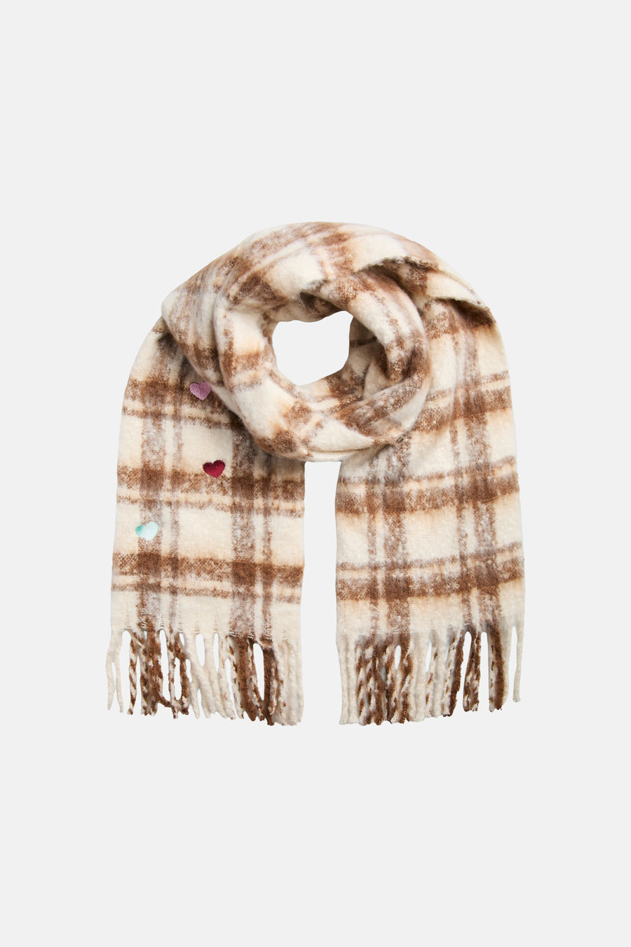 Wintersjaal beige - PIECES®