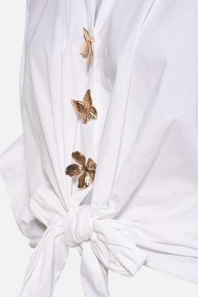 Hemd (korte mouwen) wit - Terra di Siena