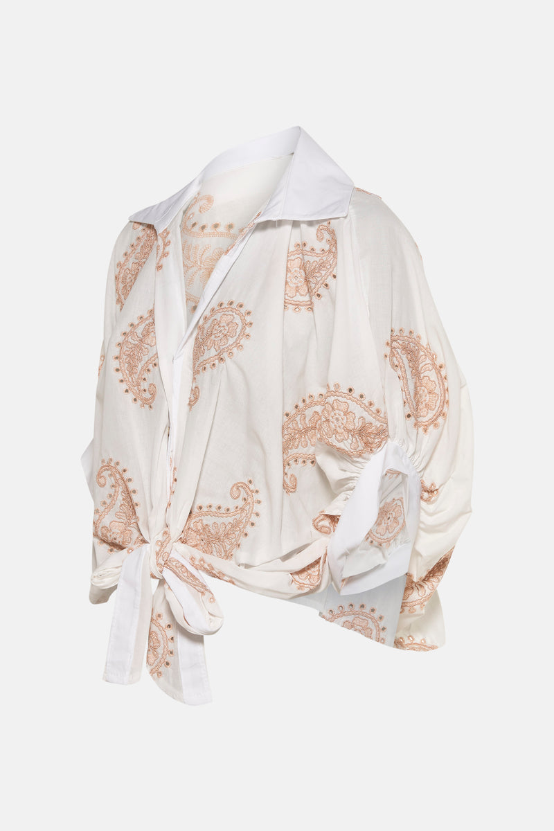 Hemd met lange mouwen - wit