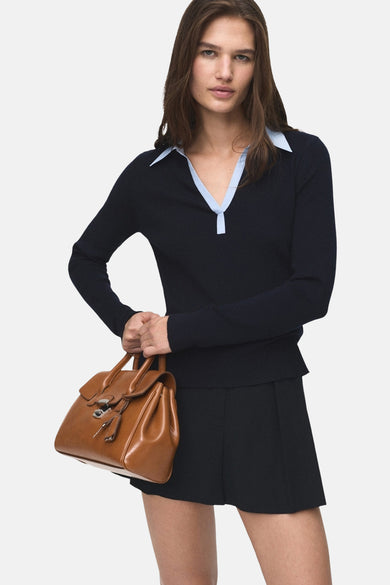 T-shirt met lange mouwen - zwart