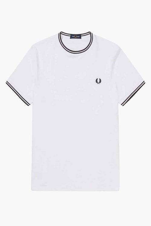 T-shirt (manches courtes) Blanc - FRED PERRY