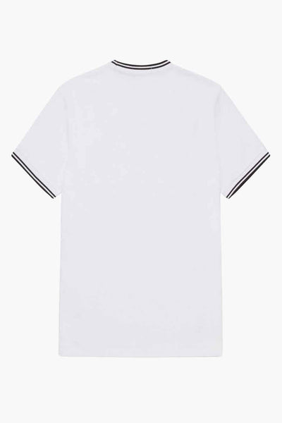 T-shirt (korte mouwen) Wit - FRED PERRY