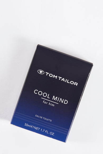 Parfum Cool Mind van Tom Tailor, in een blauwe verloopverpakking.