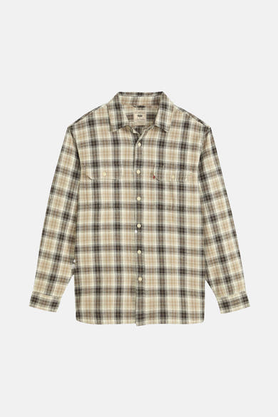 Multikleuren geruit overhemd met lange mouwen van Levi's®, met knoopsluiting op de borstzakken.