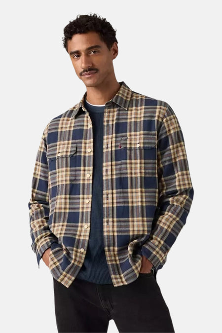 Chemise à manches longues - multicolore