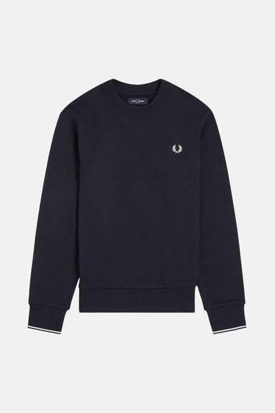 Sweater met ronde hals Blauw - Fred Perry