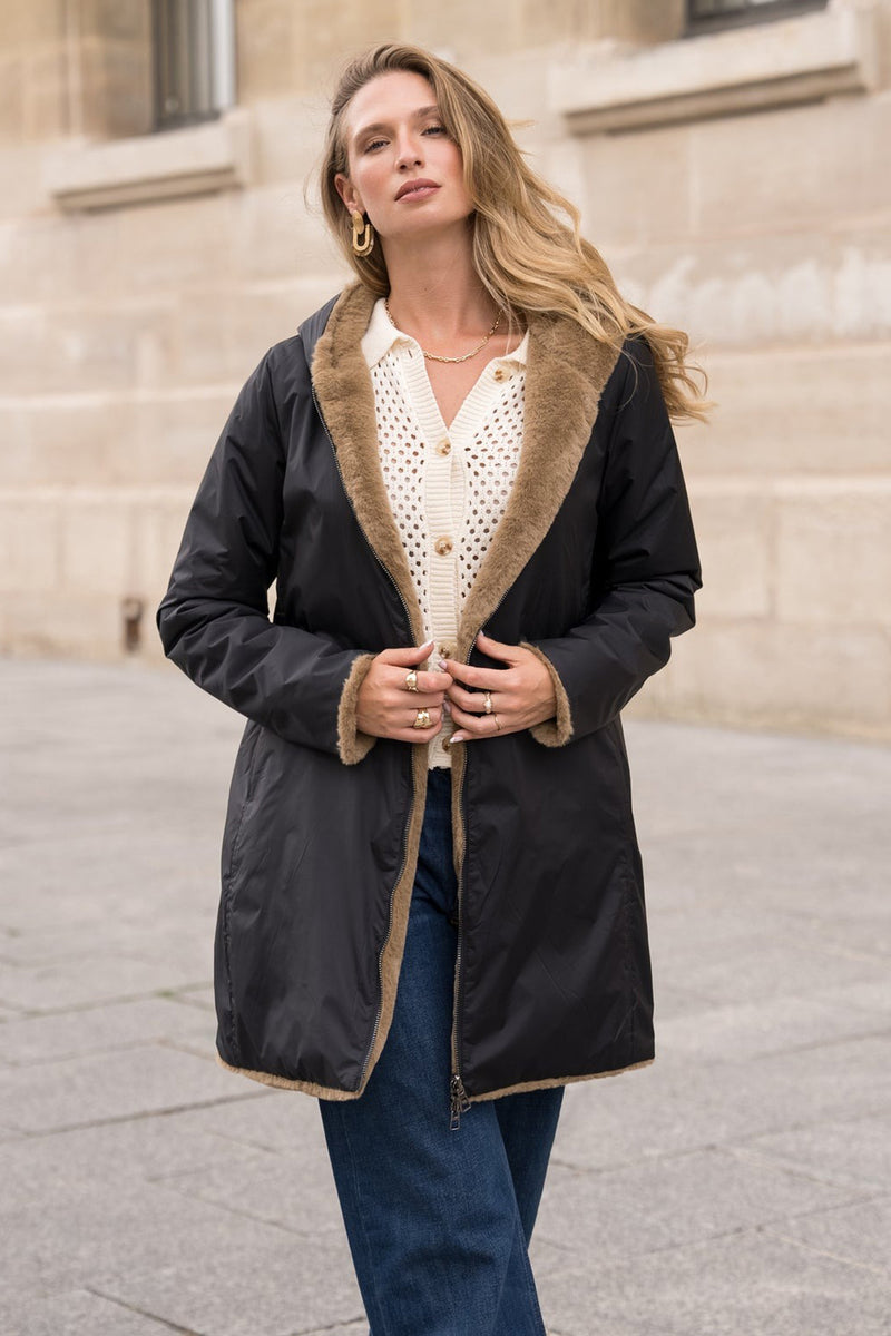 Imperméable Noir - LAURA JO
