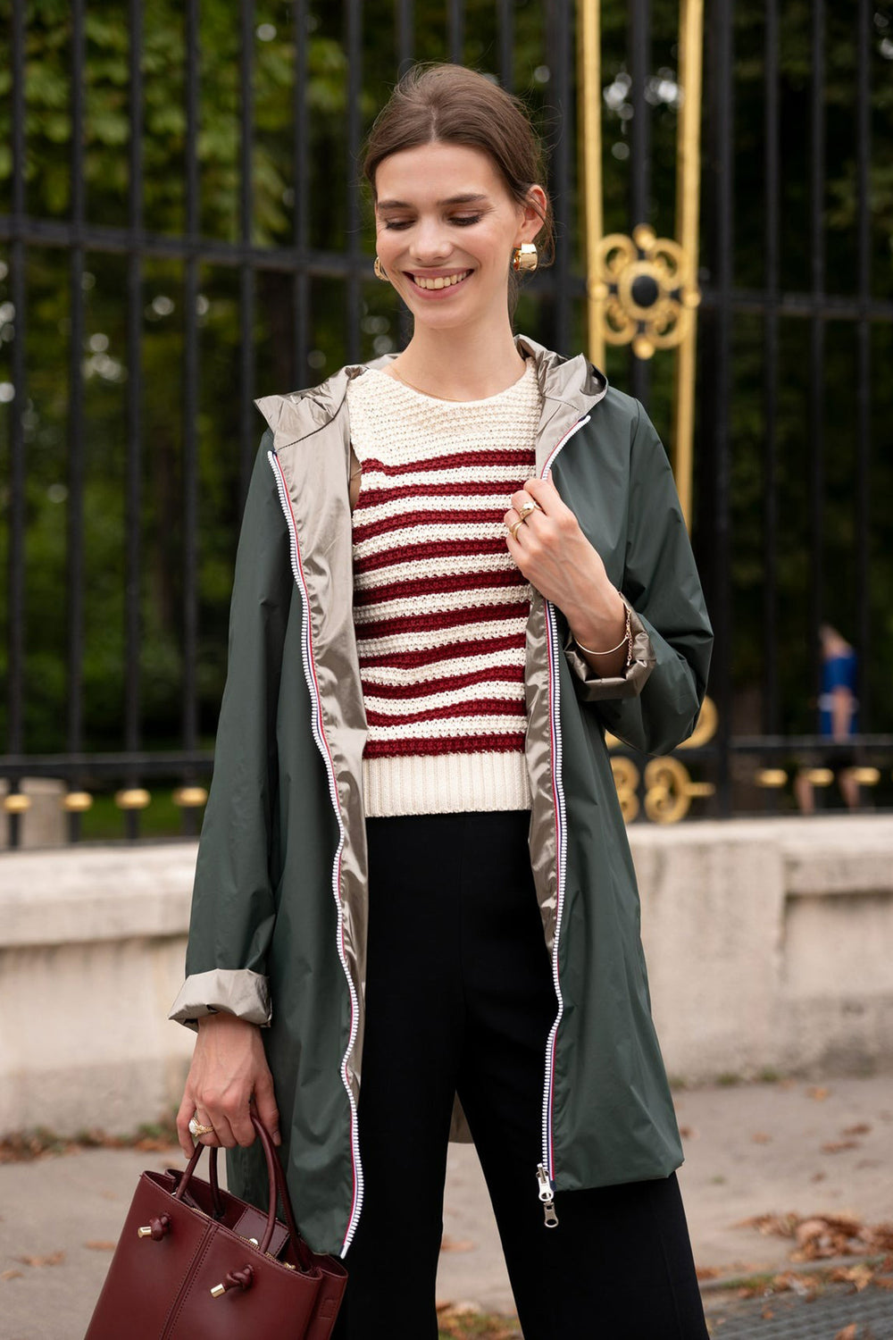 Imperméable vert - LAURA JO