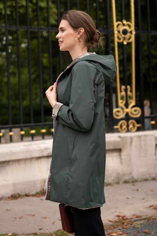 Regenjas groen - LAURA JO