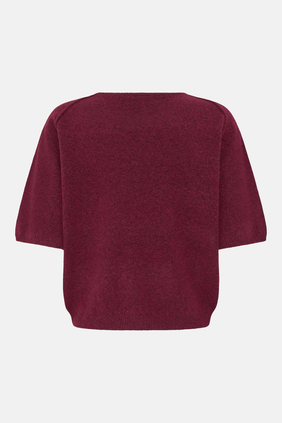 Trui met ronde hals rood - ICHI