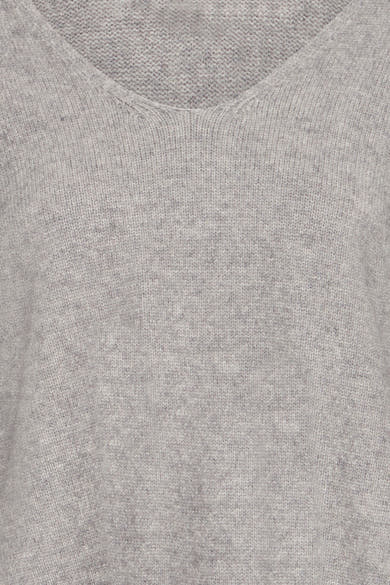 Pull col V - gris
