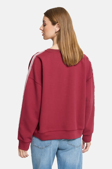 Sweat col rond rouge - ICHI