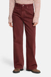 Dames sb seizoensbroek 5pocket brun - ICHI