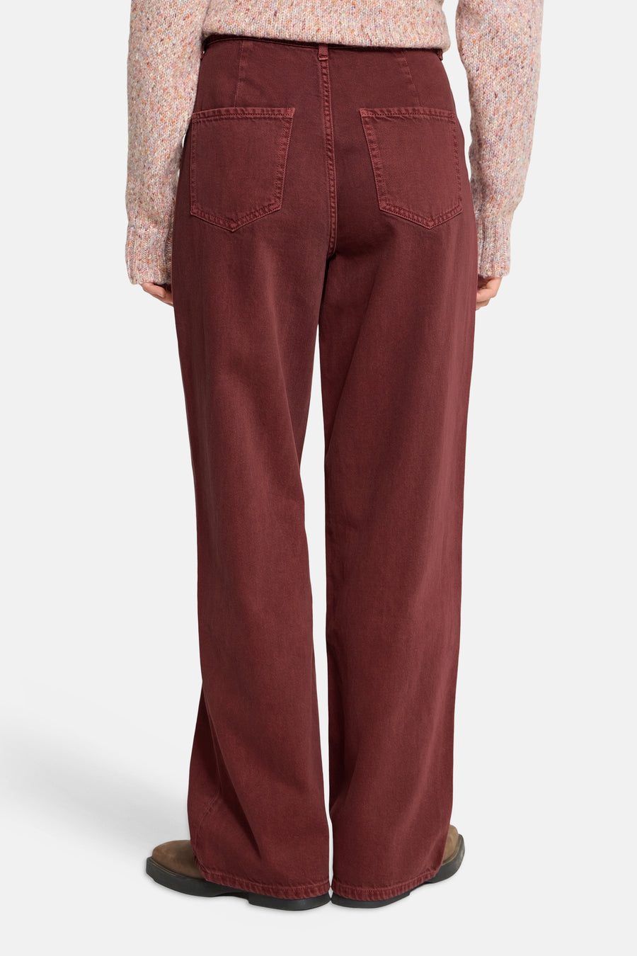 Dames sb seizoensbroek 5pocket brun - ICHI