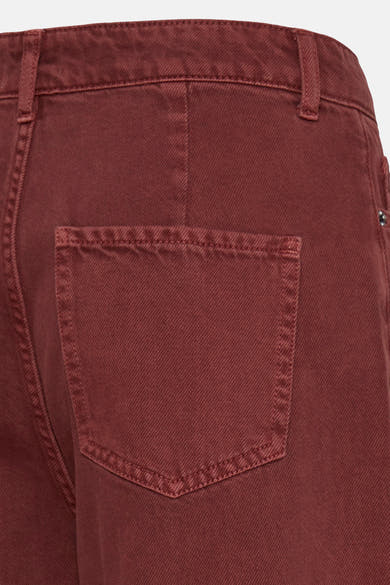 Dames sb seizoensbroek 5pocket brun - ICHI