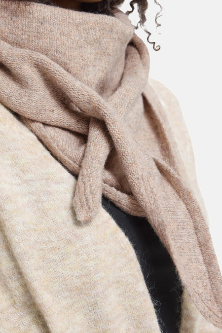 Wintersjaal beige - ICHI