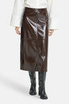 Dames tops rok casual brun - ICHI