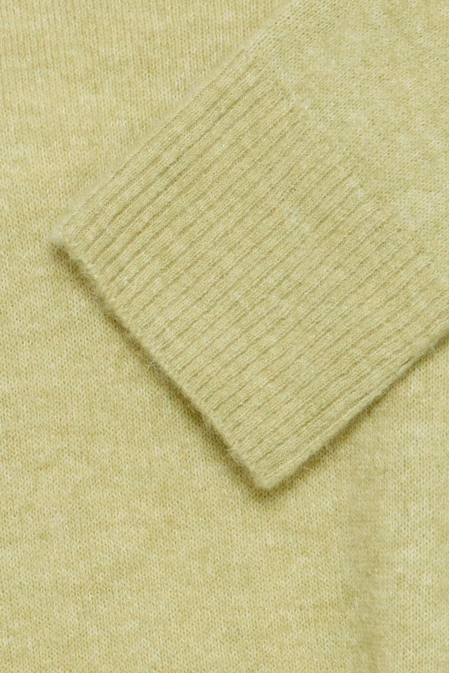 Pull à col roulant - vert
