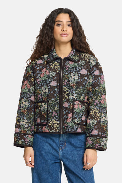 Dames tops jas casual multicolor - ICHI