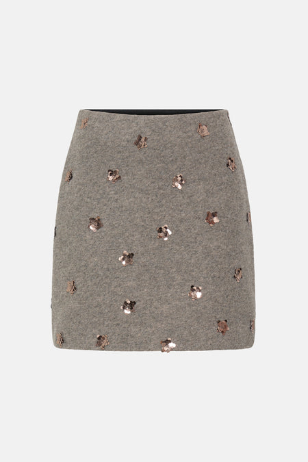 Dames tops rok casual beige - ICHI