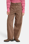 Dames sb seizoensbroek 5pocket brun - ICHI