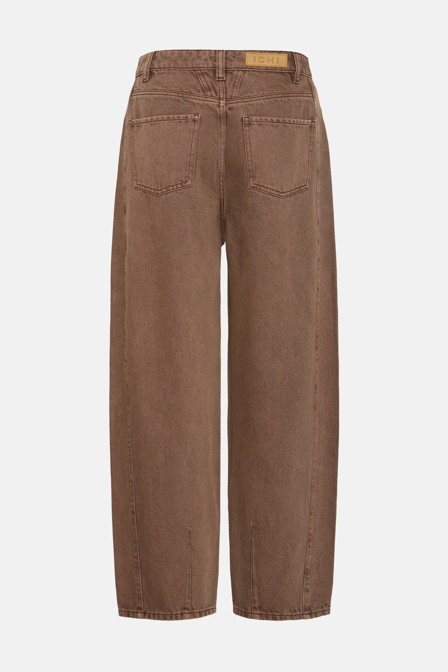 Dames sb seizoensbroek 5pocket brun - ICHI