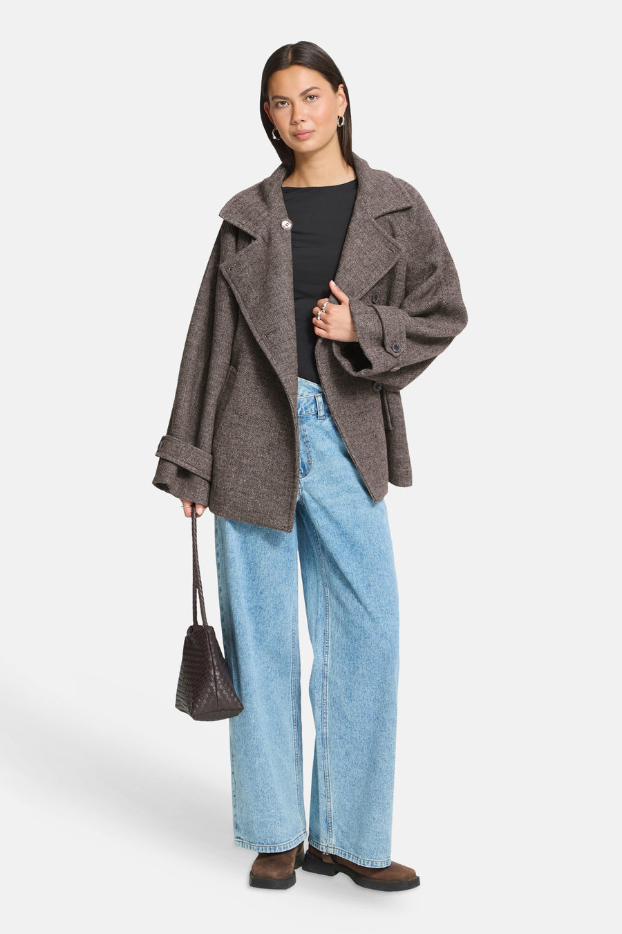 Veste courte brun - ICHI
