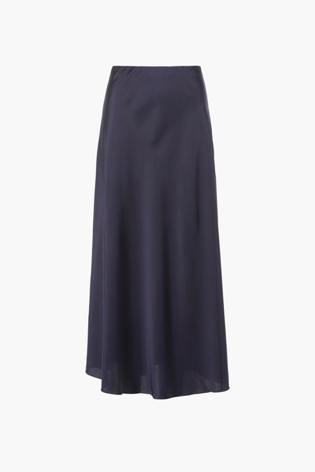 Jupe midi - bleu
