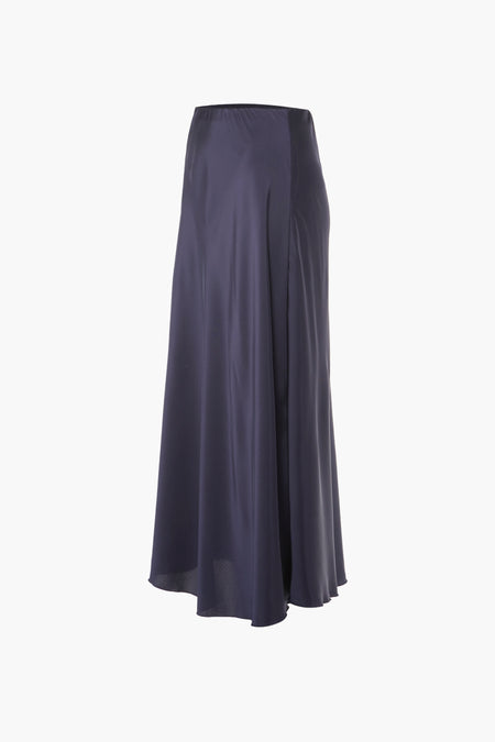 Jupe midi - bleu