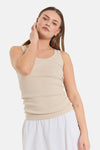 Débardeur - beige
