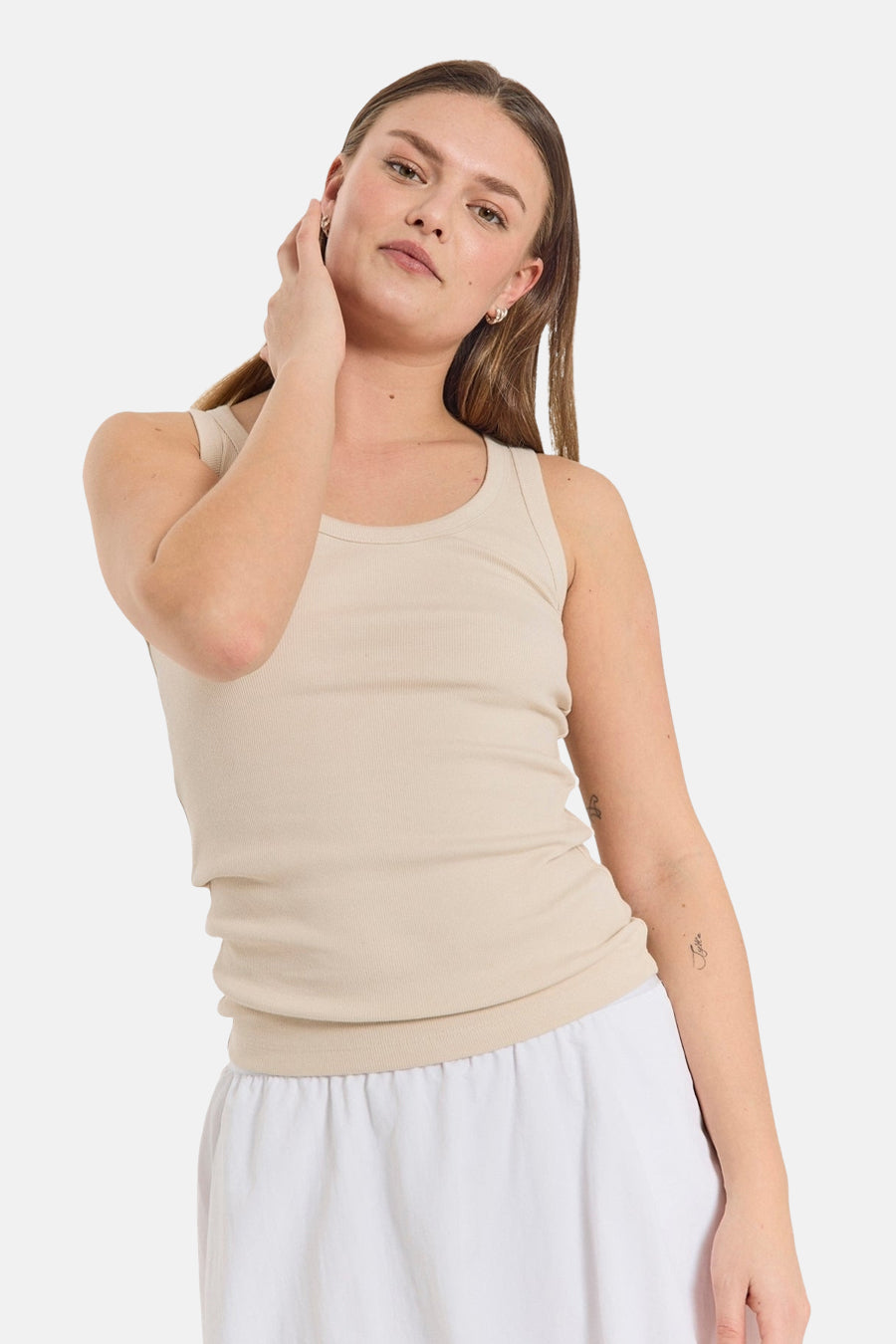 Débardeur - beige