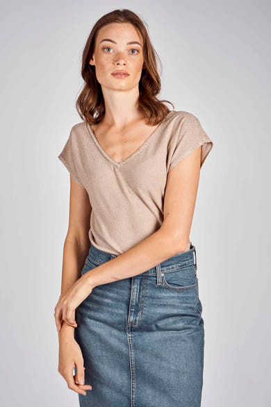 T-shirt - beige