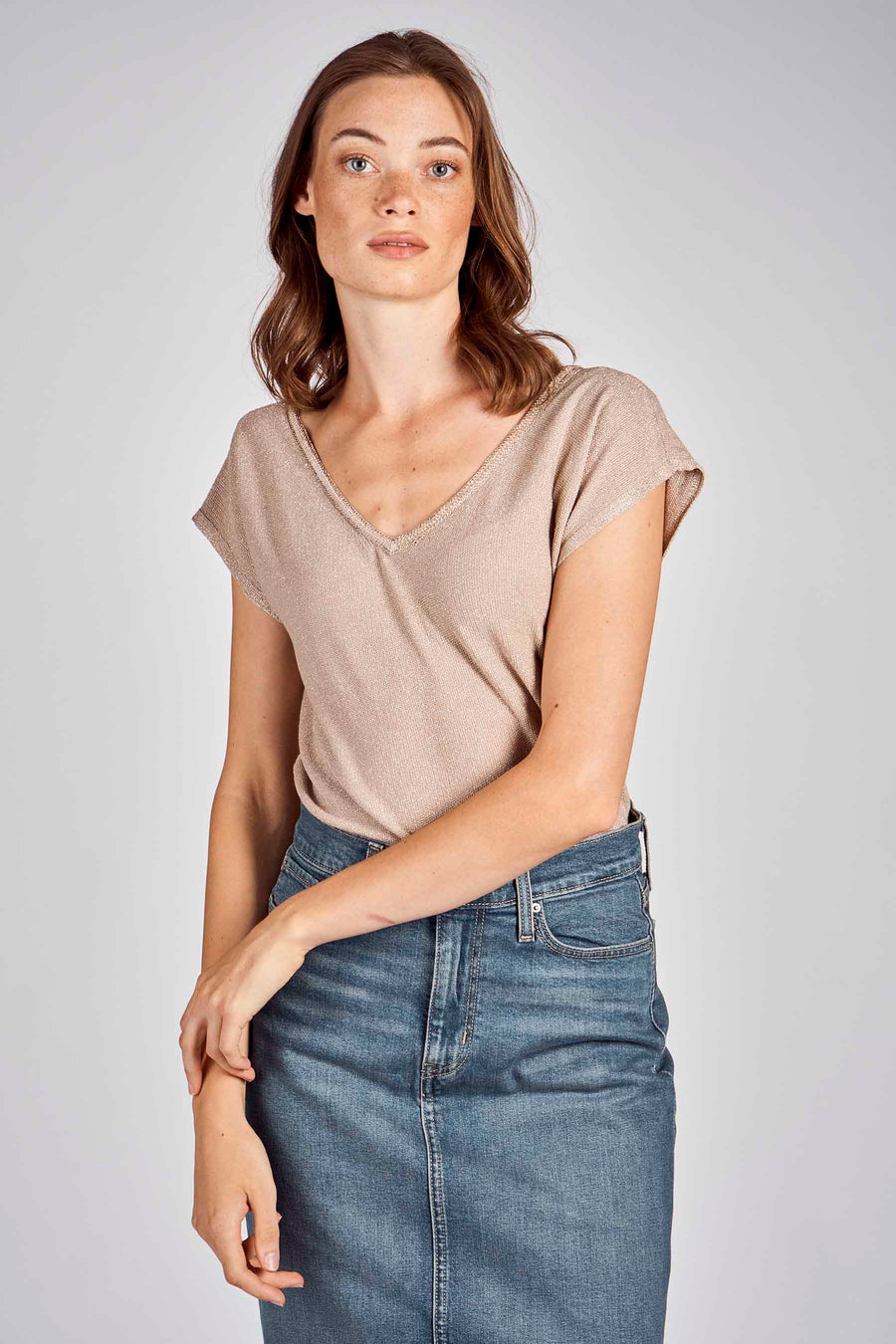 T-shirt - beige