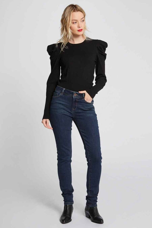 Jean skinny DARK BLUE DENIM - Morgan de Toi