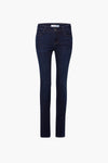 Jean skinny bleu de Morgan, coupe droite, en denim stretch.