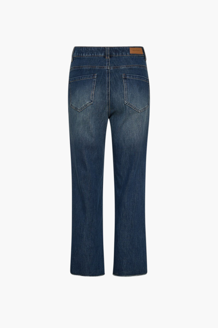 Jeans straight MID BLUE DENIM - FREEQUENT